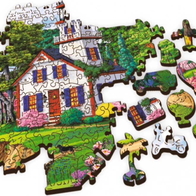 Drevené puzzle Letný raj 501 dielikov