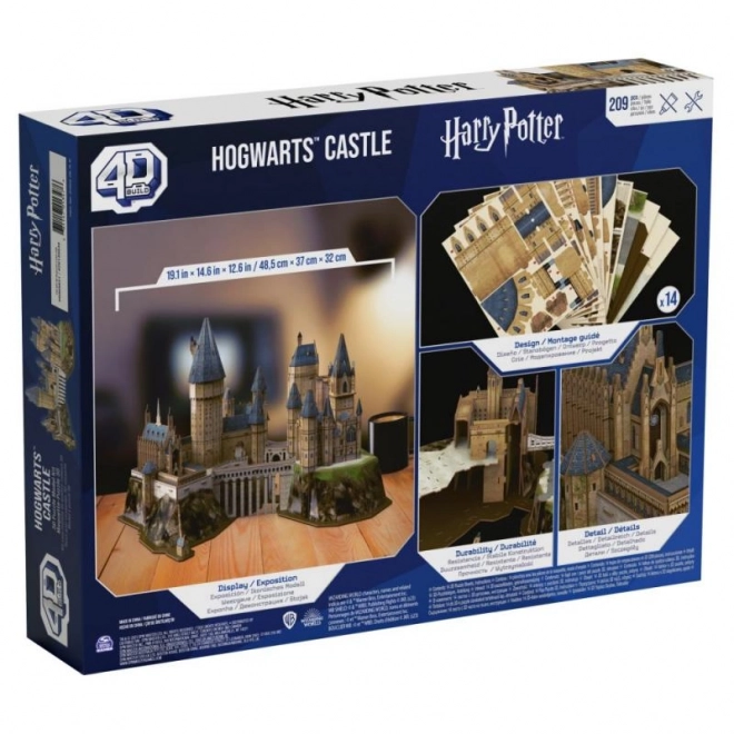 4D puzzle Harry Potter Bradavický hrad