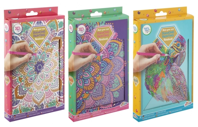Grafix diamantové maľovanie – zápisník A5 Mandala