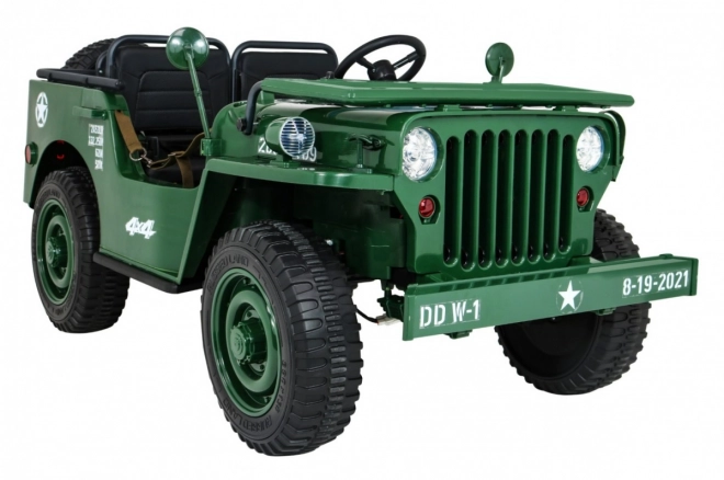 Detský vojenský retro terénny voz 4x4