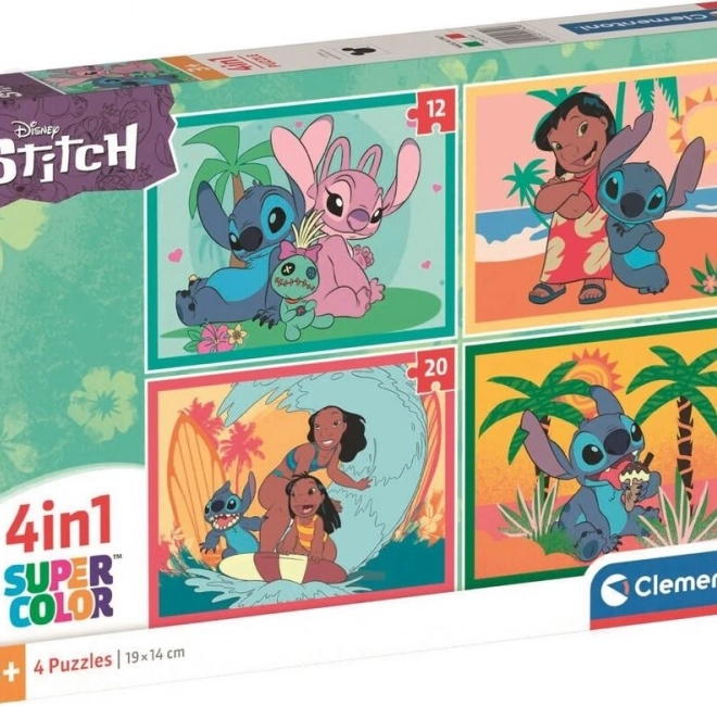 Puzzle Stitch 4v1 od Clementoni pre deti