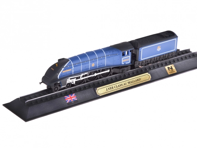 Moderná lokomotíva model LNER Class A4 Mallard