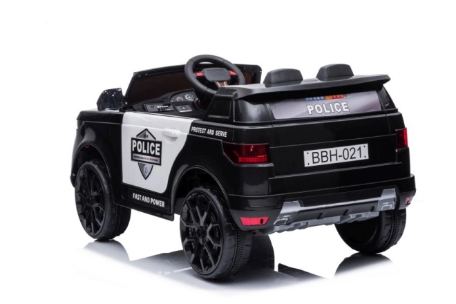 Auto na akumulátor Čierne Policajné BBH-021