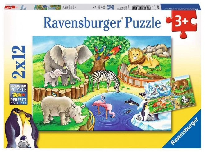 Ravensburger Puzzle Zvieratká V ZOO