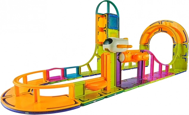 Kreatívna magnetická stavba 2D aj 3D