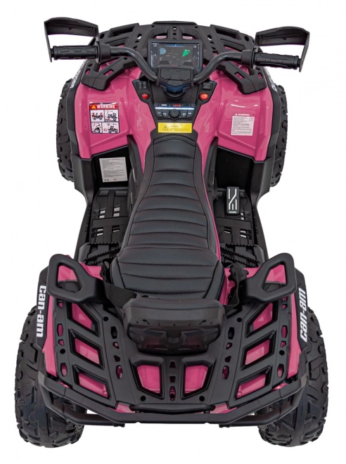 Ružová štvorkolka Can-Am Outlander ATV