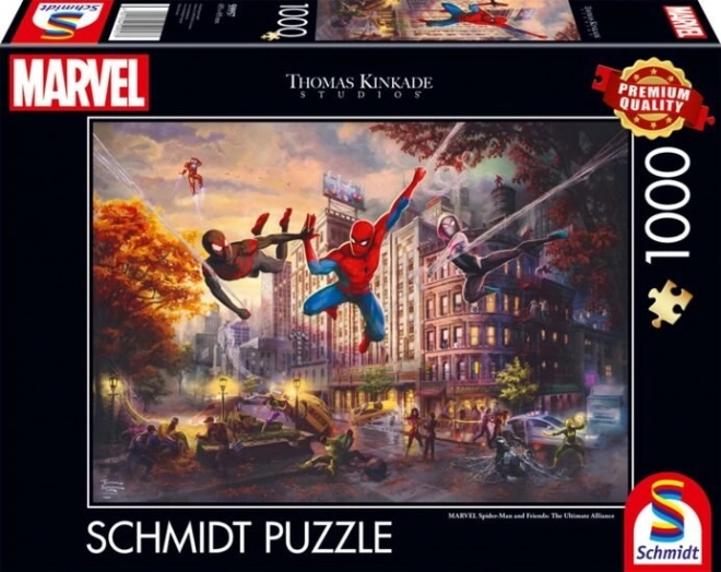 Puzzle Marvel: Spiderman Ultimate Alliance 1000 dielikov