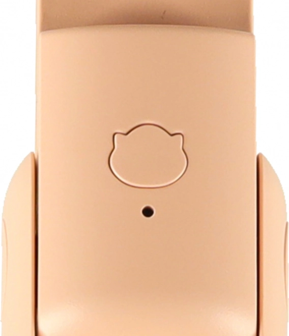 Mini skladací stolný ventilátor s USB ružový