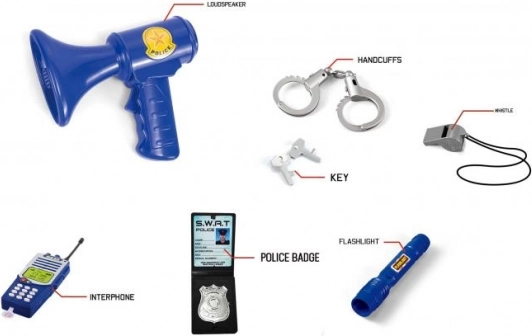 Policajný kufrík pre deti PLEJO