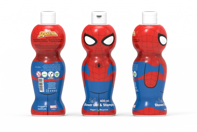 Sprchový gél a šampón 2v1 Spiderman 400ml