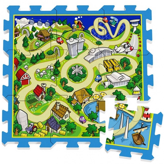 Piankové puzzle Ulička pretekové