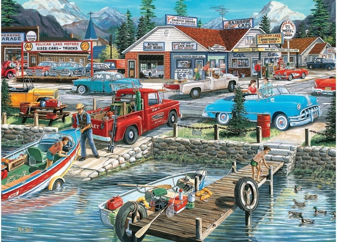Puzzle Eurographics Poďme na rybačku 1000 dielikov