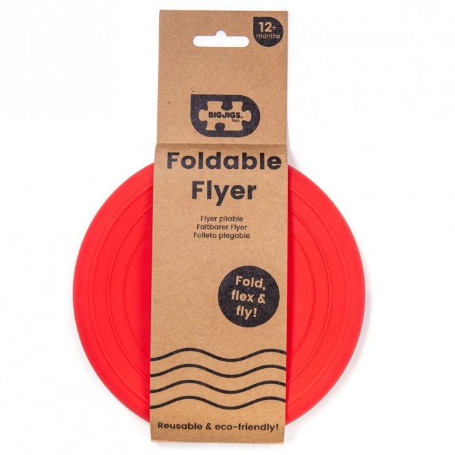 Červené frisbee Bigjigs Toys