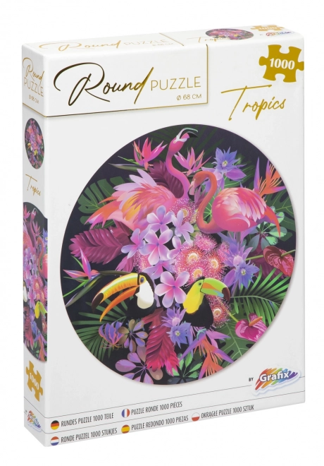 Kruhové puzzle Tropic 1000 kúskov