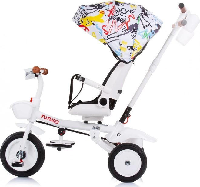 Chipolino Tříkolka so strieškou Futuro 2v1 Graffiti