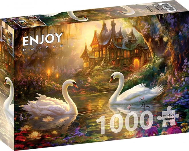 Puzzle Labutia pieseň 1000 dielov