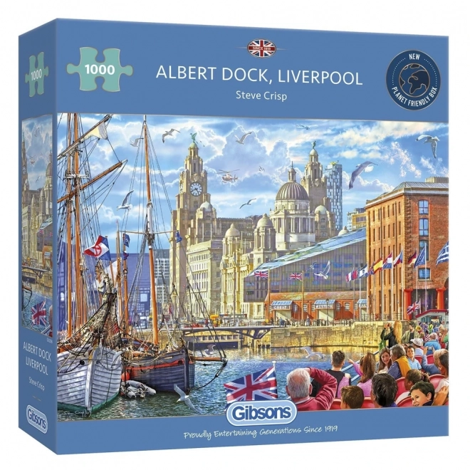 Puzzle Albert Dock, Liverpool 1000 dielikov