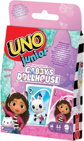 Uno Junior Gabby’s Dollhouse – detská kartová hra