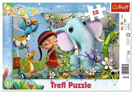 Puzzle Wissper: Melódia priateľstva 15 dielikov