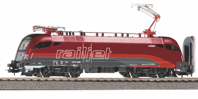 Detailný model RAILJET ÖBB