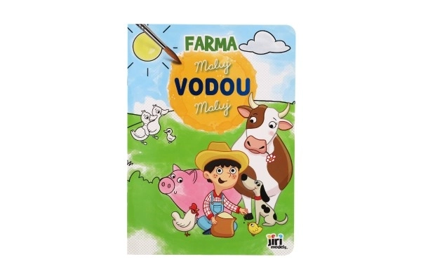 Omaľovánka Maľuj s vodou! Farma