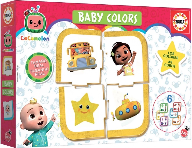 Educa Baby Puzzle CoComelon Poznávaj Farby