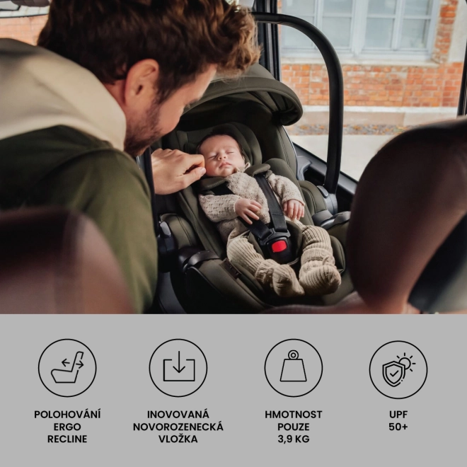 Detská autosedačka Baby-Safe Pro od Britax Römer v mrazivej šedej