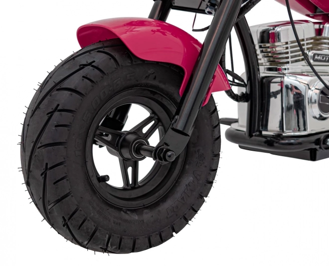Detský motocykel Chopper Warrior ružový