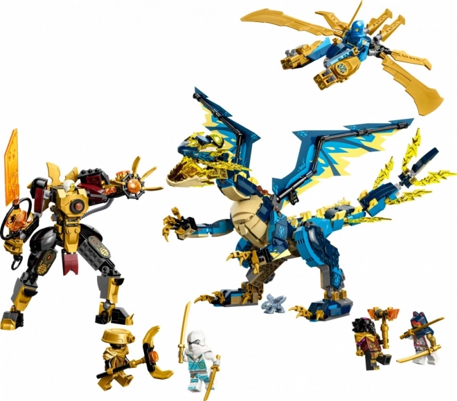 Lego Ninjago Živelný drak proti robotovi cisárovnej