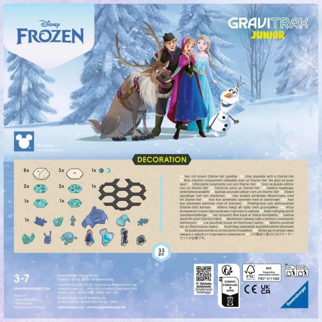 GraviTrax Junior: Ľadové kráľovstvo Disney