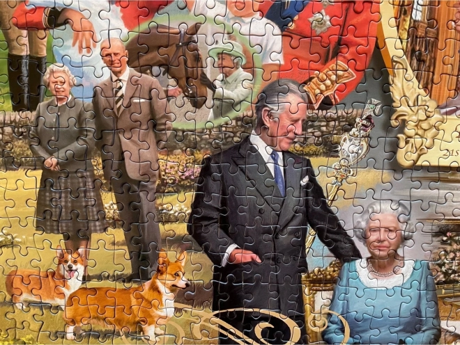 Puzzle Kráľovná Alžbeta II. 1000 dielikov