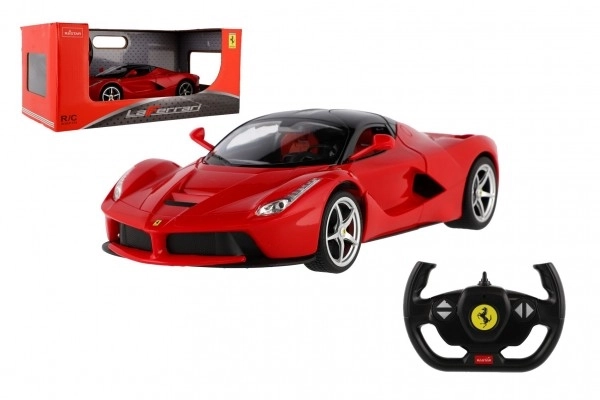 RC červené Ferrari na diaľkové ovládanie