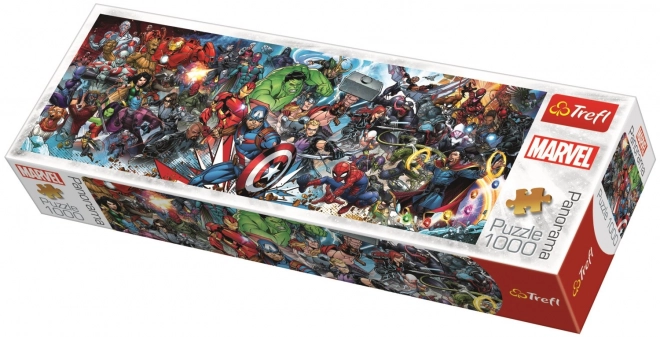 Panoramatické puzzle Marvel 1000 dielikov