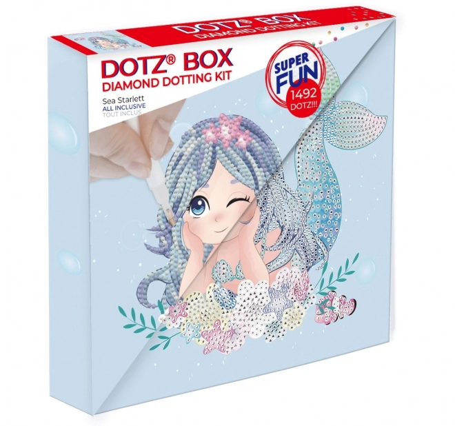 Diamantová mozaika Diamond Dotz - Morská hviezda