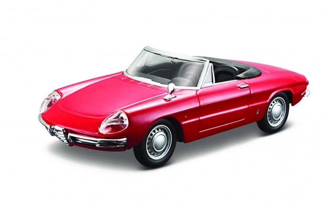 Bburago Alfa Romeo Spider (1966) červené