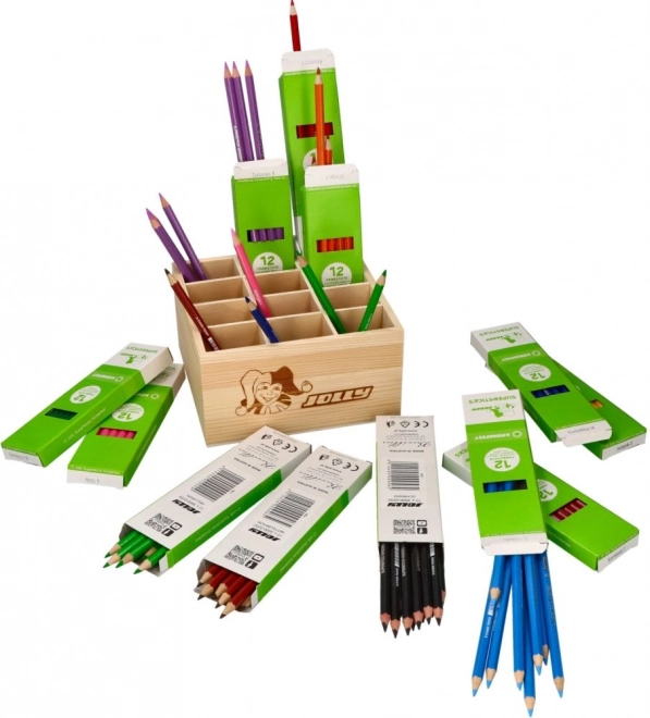 Supersticks Classic Sada v Drevenej Krabičke, 144 ks