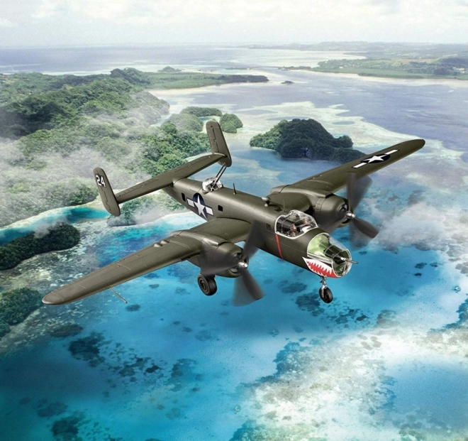 Model plastového lietadla B-25 Mitchell