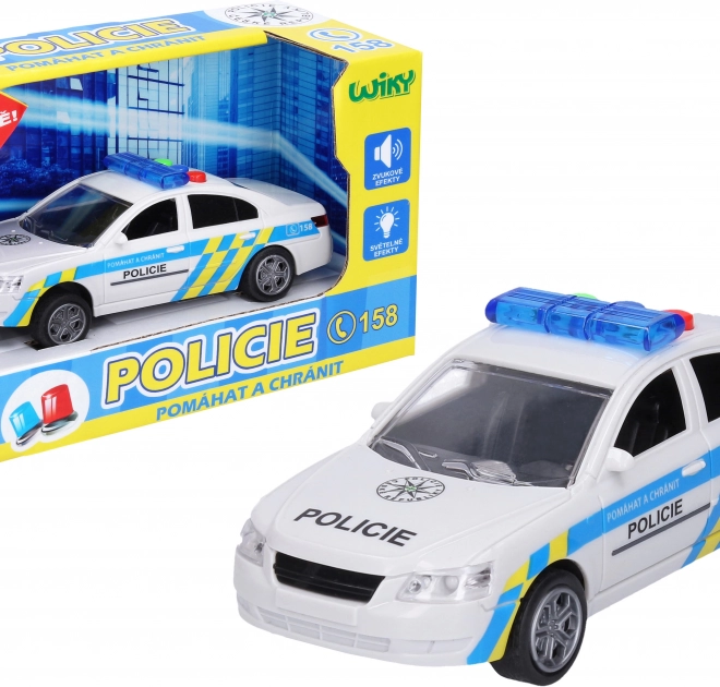 Policajné auto s efektmi
