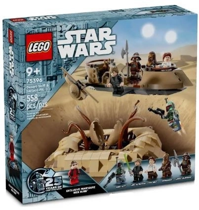 Pouštný skif a Sarlaccova jama zo Star Wars LEGO