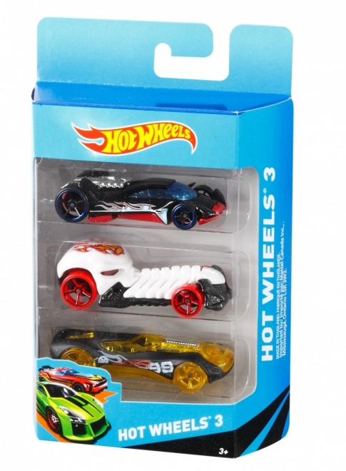 Hot Wheels Sada Autíčok 3ks