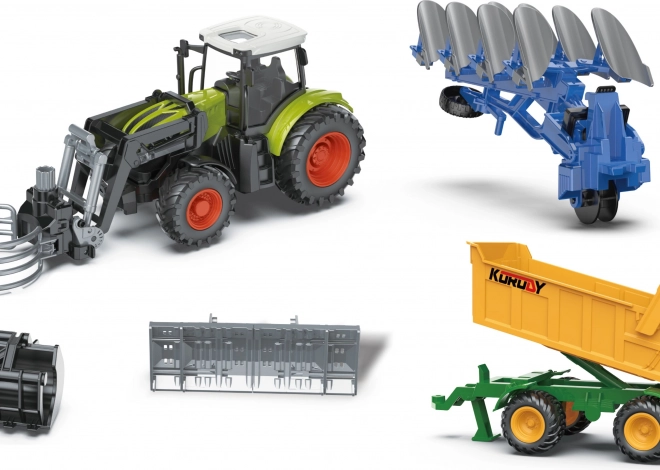 Traktor Nakladač s Efektmi a Príslušenstvom 29 cm