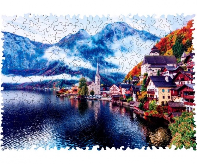 Drevené puzzle Halštatské jazero, Rakúsko 250 dielikov