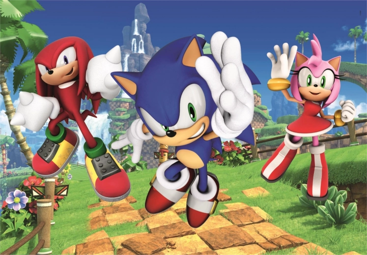 CLEMENTONI Puzzle Sonic 104 dielikov