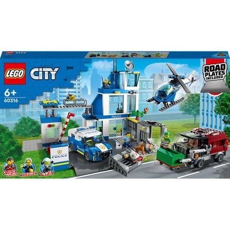 LEGO City 60316 Policajná stanica