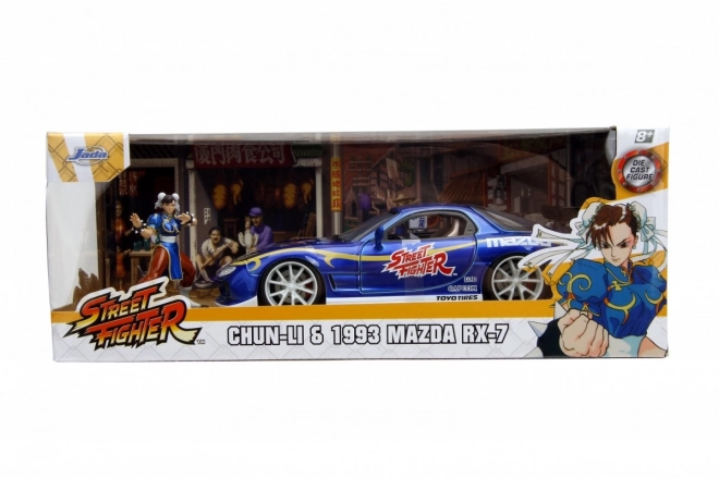 Mazda RX7 1993 1:24 Street Fighter od Jada Toys