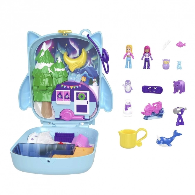 Polly Pocket set na pyžamovú párty so Sovami