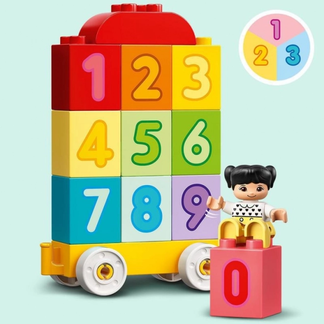 LEGO Duplo 10954 Vláčik s číslami - Učíme sa počítať