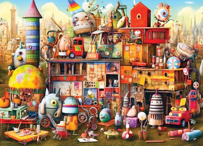 Eurographics puzzle Nepodarené hračky XL 500 dielikov