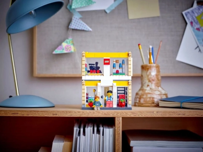 Miniatúrny LEGO obchod