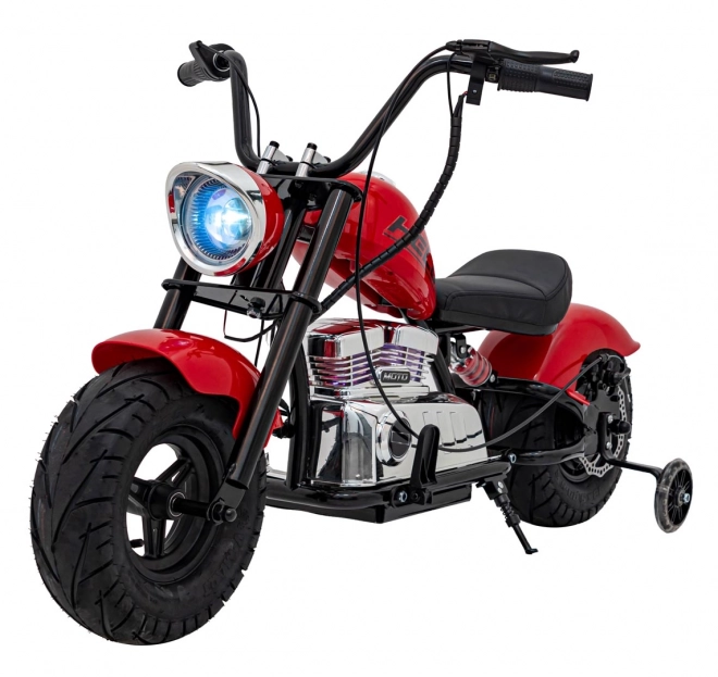 Chopper Warrior Červená motorka
